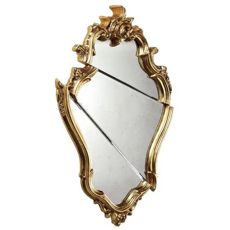 1stDibs: Antique and Modern Furniture, Jewelry, Fashion & Art Cream Mirror, Mirror Handmade, Golden Mirror, Mirror Antique, Handmade Mirror, Design Mirror, Mirrors Antique, Italian Baroque, Beige Wall