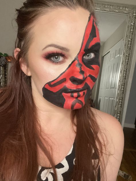 Darth Maul | vegan makeup | cruelty free | Star Wars | cruelty free beauty | makeup inspiration Star Wars Makeup, Makeup Inspired, Darth Maul, Vegan Makeup, Cruelty Free Beauty, Makeup Inspiration, Face Paint, Cruelty Free, Carnival Face Paint