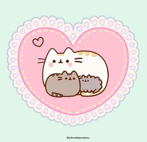 Pusheen Love, Mom Is The Best, Chinese Song, Pusheen Cute, Pastel Color Schemes, Pretty Fonts, Pusheen Cat, Sweetie Pie, Marker Drawing