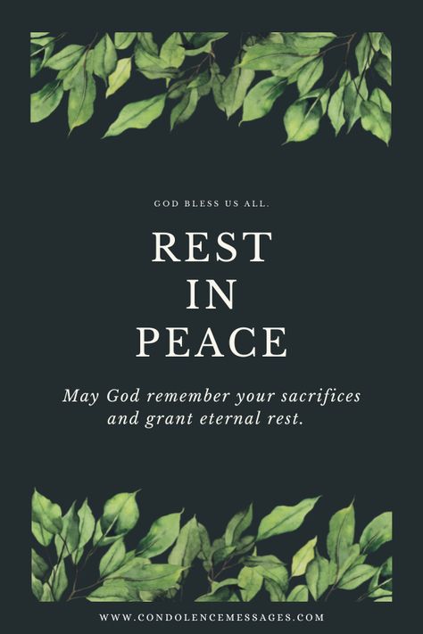 62+ Rest in Peace Quotes & Messages In Peace Quotes, Rest In Peace Message, Dawn Quotes, Children's Day Message, Rest In Peace Quotes, Rest Quotes, Losing A Loved One Quotes, Peace Messages, Condolences Quotes