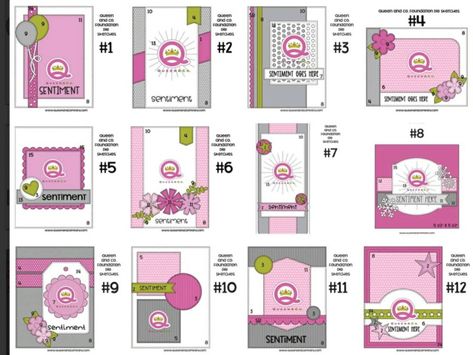 Card Maps, Queen And Company, Company Card, Scrapbook Design Layout, Card Sketches Templates, Scrapbook Design, Card Sketch, Card Scrapbook, Girls Day