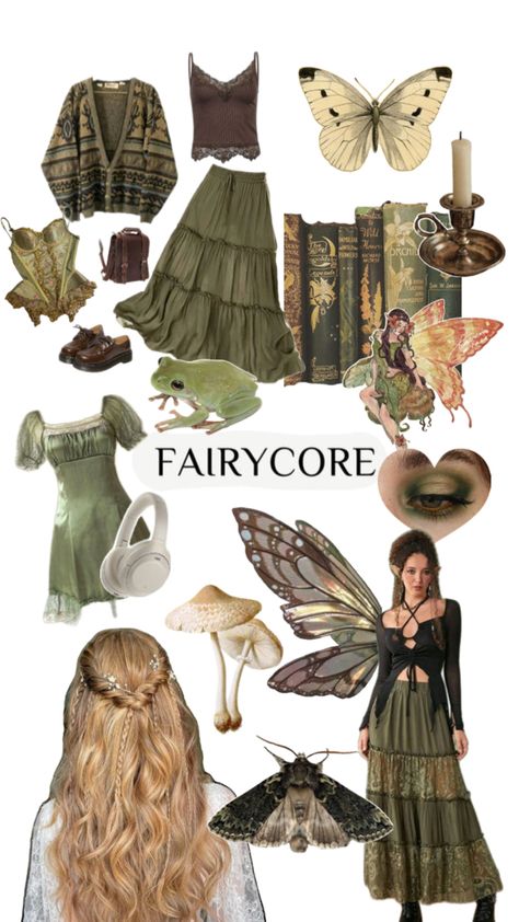 Melanie Martinez Outfit Ideas, Fairy Core Outfits, Cottage Core Outfit, Hippie Fits, Core Outfits, Witch Cottage, Fairycore Clothes, Cottagecore Outfits, Earthy Outfits