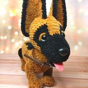 Crochet pattern german shepherg, Amigurumi pattern german shepherg, Crochet puppy pattern, English pattern amigurumi pdf Crochet Puppy Pattern, Toys Quotes, Wolf Crochet, Keychains Crochet, Crochet Wolf, Snake Crochet, Crochet Dogs, Crochet Puppy, Crochet Snake