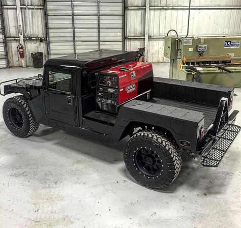 Welder Humvee Welding Ring, Welding Trailer, Bed Setup, Welding Trucks, Welding Beds, Hummer Truck, Welding Rig, Welding Rigs, Work Trucks