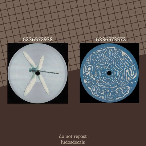 Circle Bloxburg Decal Codes, Record Id Codes Bloxburg, Bloxburg Planet Decal Codes, Record Decal Codes Bloxburg, Record Bloxburg Decals, Bloxburg Round Decals, Record Bloxburg Codes, Circle Decals Bloxburg, Aura Decals Bloxburg