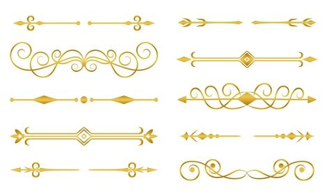 Book Bookmarks, Happy Emoticon, Simple Ornaments, Banner Shapes, Framed Leaves, Natural Wreath, Drawing Stencils, Ribbon Wreath, Gold Border