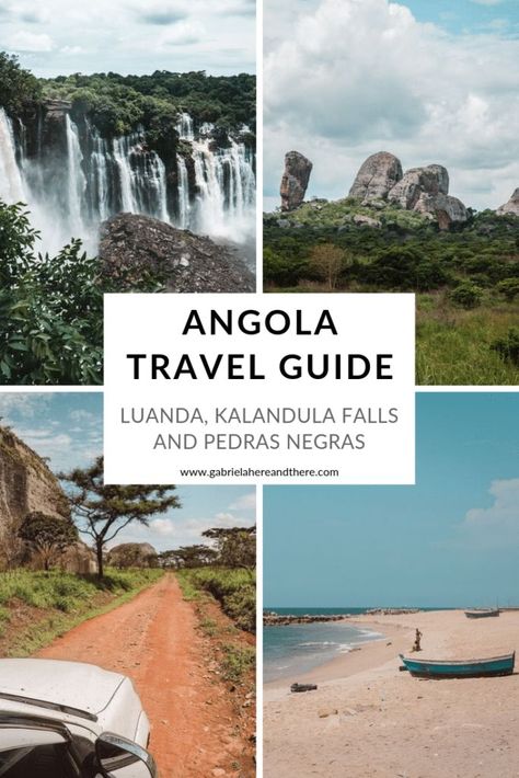 Angola - A Travel Guide to Luanda, Kalandula Falls and Pedras Negras. Off the beaten path travel destination in Africa.  #Angola #Africa #Luanda #travel #travelblog #offthebeatenpath #waterfall #nature Angola Africa, Africa Itinerary, Africa Travel Guide, Africa Food, Travel Africa, African Travel, Africa Destinations, Photography Beach, Travel Products