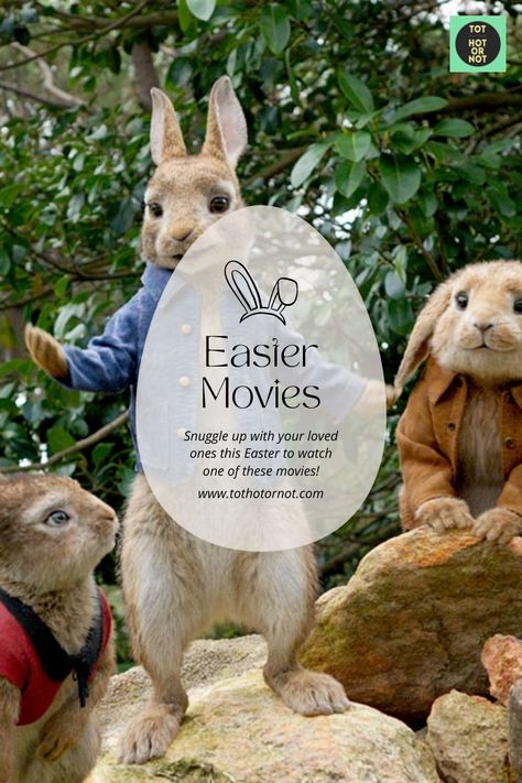 Fun Easter Movies That The Whole Family Will Enjoy | TOT: HOT OR NOT Best Easter Movies for Kids & Families. Peter Rabbit, Rise of the Guardians, Hop, Easter Parade, Charlie Brown, Wallace & Gromit #schoolholiday #schoolholidays #melbourne #melbourneschoolholidays #schoolholidaysmelbourne #melbourneautumn #easter #familyfun #holidays #melbournetodo #whatsonmelbourne #melbournekids #melbournefamilies #melbournefun #schoolholidayevents #schoolholidayactivities #melbourneevents #autumnschoolho Easter Movies For Kids, Easter Movies, Easter Magic, Movies For Kids, School Holiday Activities, Easter Parade, Rise Of The Guardians, Kid Movies, The Guardians