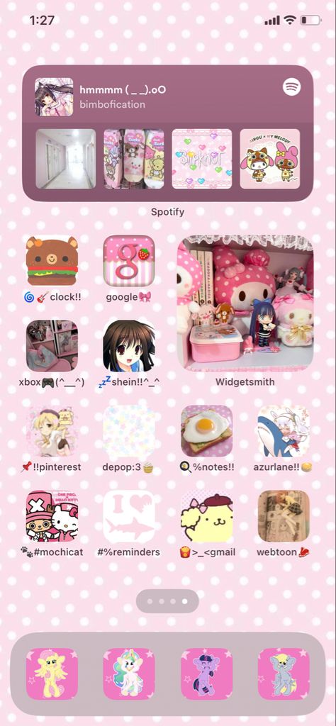 Phone Lay Out Ideas, Cutecore Ios Layout, Cute Core Phone Layout, Kawaiicore Phone Theme, Cutecore Iphone Layout, Cutecore Phone Icons, Kawaii Iphone Layout, Cutecore Wallpaper Iphone, Wallpaper Inspo Phone