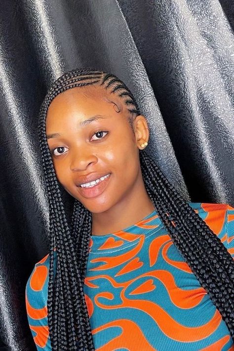 Afro Braids Hairstyles, Latest Hairstyles For Ladies, Weaving Hairstyles, Latest Braided Hairstyles, Latest Hair Braids, Ghana Weaving, Cornrows Braids For Black Women, Easy Braided Hairstyles, Hairstyle Braids