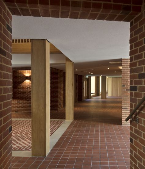 Ketley square Staffordshire red clay quarry tiles at Jesus College Cambridge Red Tile Floor, Shop Remodel, Quarry Tile Floor, Cambridge College, Paver Tiles, Quarry Tiles, Spatial Design, Red Tiles, Cork Flooring