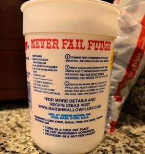 Marshmallow Fluff and Never Fail Fudge (Durkee-Mower Company) - A New – Parris House Wool Works Never Fail Fudge, Fluff Fudge, Whole Foods Clean Eating, Marshmallow Fluff Fudge, Vintage Christmas Recipes, Marshmallow Fudge Recipe, Best Fudge, Best Fudge Recipe, Marshmallow Fluff Recipes