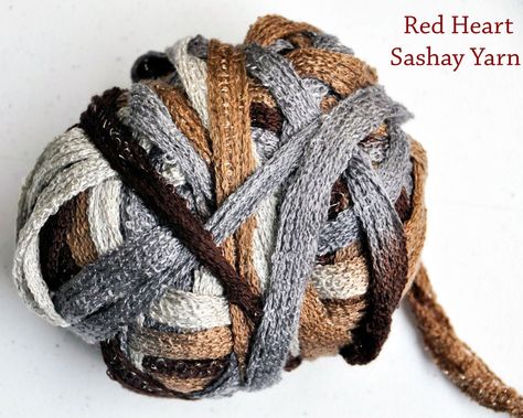 Redheart Free Crochet Patterns, Sashay Yarn Projects, Sashay Crochet, Website Red, Ruffle Yarn, Sashay Yarn, Yarn Projects Crochet, Crochet Ruffle Scarf, Yarn Patterns