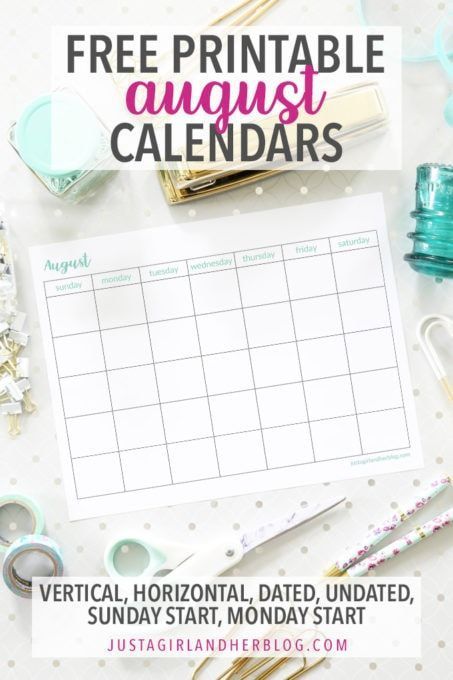 August calendar pages can help you organize your month, make the most of your time, plan upcoming events, and more! Grab these free August printable calendars and get planning! | #freeprintables #freeprintable #calendar #printablecalendar #augustcalendar #augustcalendars November Printable Calendar, Abby Lawson, Printable Calendar Pages, Free Calendars, Free Printables Organization, July Calendar, Monthly Printable, August Calendar, January Calendar