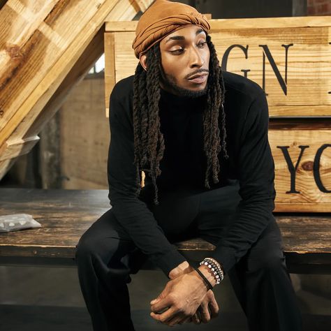 Halo Turban Men, Twisted Locs, Du Rag, African Natural Hairstyles, Artist Ideas, Halo Collection, Dreadlock Hairstyles For Men, Black Men Hairstyles, Match Colors