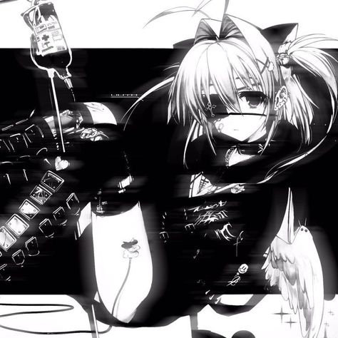 Anime Pfp, Not Mine, Black And White, On Twitter, Twitter, Anime, White, Black