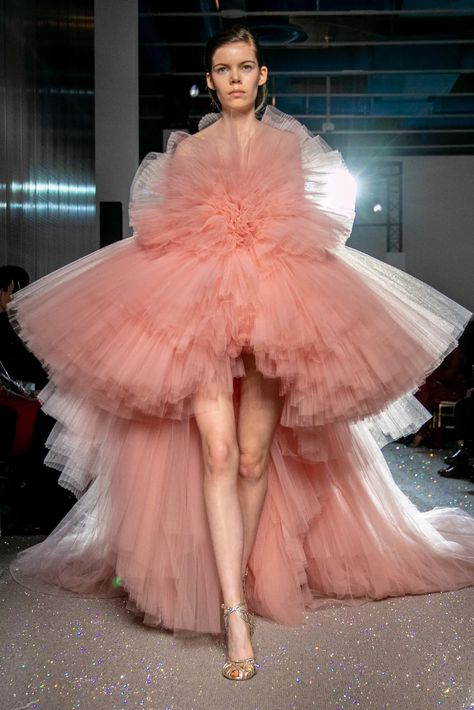 Gaun Tulle, Giambattista Valli Couture, 2019 Couture, Collection Couture, High Low Prom Dresses, Gaun Fashion, Spring Couture, Giambattista Valli, Marchesa