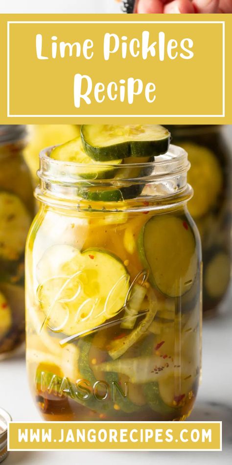 In this blog, I will share with you a lime pickles recipe that is extremely delicious. #LimePicklesRecipe #Recipe Lime Sweet Pickles, Lime Pickles Recipe, Lime Pickle Recipe, Candy Pickles, Pickling Lime, Sweet Pickles Made From Store Bought Dill Pickles, Mt Olive Kosher Dill Pickle Recipe, Lemon Achar Lime Pickles, Lime Pickles