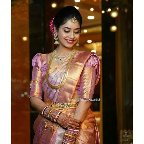 Latest Bridal Blouse Designs, Bridal Sarees South Indian, Indian Bridal Sarees, Sari Design, Wedding Saree Blouse, Wedding Saree Blouse Designs, Wedding Blouse Designs, Indian Saree Blouses Designs, Silk Saree Blouse Designs