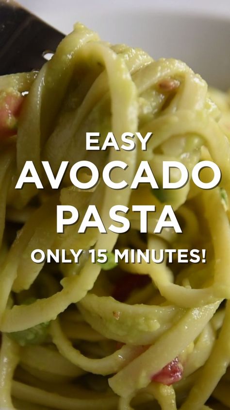 Avocado Recipes Pasta, Resep Pasta, Resepi Biskut, Resep Salad, Avocado Pasta, Resep Diet, Tasty Videos, India Food, Idee Pasto Sano