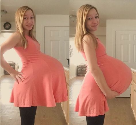 Pregnant With Triplets Belly, Baby 4 Months, Pregnant Actress, Big Pregnant, Mommy Dress, Belly Pics, 00s Mode, Pregnancy Belly Photos, Teen Pregnancy