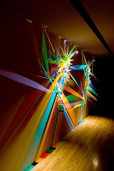 Stephen Knapp, Layer Lighting, Modern Metropolis, New Media Art, Rainbow Glass, Light Sculpture, Art Event, Light Installation, Art Installation