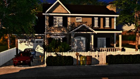 Sims 4 Family House, Sims 4 Houses Layout, The Sims 4 Lots, Sims 4 Cas Mods, Sims 4 Family, Neon Bedroom, Sims 4 Cc Kids Clothing, Sims 4 House Building, Mansion Designs