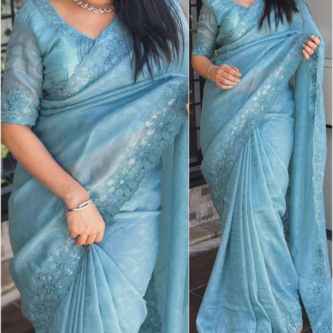 Designer saree 🔥 DM OR WHATSAPP *Dive into a dreamy world of pastel colors shades saree with a stunning designer blouse.* *Product details*👇🏻 *Saree- Rangeen silk* *Blouse- Rangeen silk* *Size-* *Saree-5.5mtr* *Blouse-1 mtr* *Pattern-* *Saree- Self ambose with sequin cut work.* *Blouse- tone to tone thread work with sequins.* #saree #sareelove #southindianfashion #sareefashion #style #sareelove❤️ #shopping #shopping #onlineshopping #onlinestore #onlinebusiness #onlineshop #indianwear #... Cut Work Blouse, Sequins Saree, Silk Saree Blouse Designs Patterns, Traditional Silk Saree, Colors Shades, Party Sarees, Silk Saree Blouse Designs, Designer Saree Blouse Patterns, Silk Saree Blouse