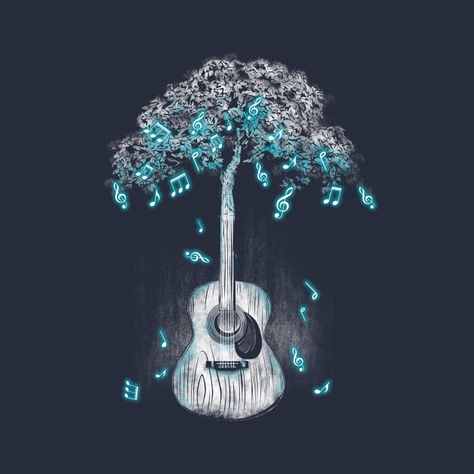 Check out this awesome 'Sound+of+Nature' design on @TeePublic! Music Wall Decal, Sound Of Nature, Music Tree, Music Drawings, Music Painting, Canvas Painting Designs, Music Artwork, Nature Posters, Music Tattoos