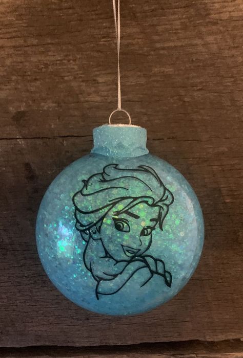 Elsa Ornament, Elsa Christmas, Frozen Christmas Ornaments, Frozen Ornaments, Elsa From Frozen, Frozen Christmas, Elsa Frozen, Christmas Ornament, Frozen