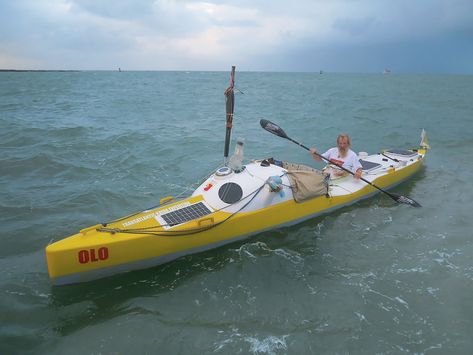 Why He Kayaked Across the Atlantic at 70 (for the Third Time) - The New York Times Kayak Tips, Canoe Ideas, Angler Kayak, Kayaking Tips, Row Boats, Kayak Boats, Kayaking Gear, Kayak Camping, Kayak Accessories