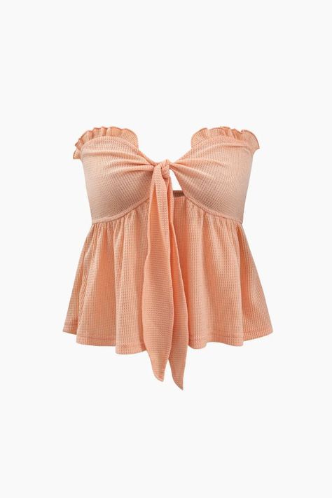 Details 
 Occasion: Casual 
 Category: Tops 
 Composition: 95% Polyester, 5% Spandex 
 Sheer: Not Sheer 
 Color: Orange Fashion 90s, Media Screen, Trendy Summer Outfits, Cute Crop Tops, Tops Online, List Style, Womens Size Chart, Online Tops, Mode Vintage