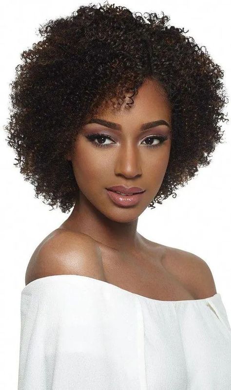 Different Hairstyle Ideas Using Indique Hair Extensions and Wigs Bohemian Curls, Curly Afro Wig, Black Hair Wigs, Curly Crochet Hair Styles, Curly Hair Photos, Pelo Afro, Afro Wigs, Curly Hair Wig, Black Curly Hair