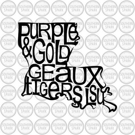 Found on Bing from www.pinterest.ca Lsu Svg, Lsu Shirt, Cricket Machine, Louisiana Art, Circuit Ideas, Geaux Tigers, Tumbler Ideas, Silhouette Ideas, Louisiana State