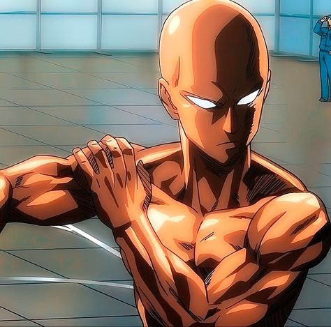 Anime: One Punch Man | Character: Saitama | Icons Sitamata One Punch Man, Saitama Serious Face, Saitama Angry, Saitama Training, Saitama Icons, Saitama Pfp, Saitama Punch, Jason Aesthetic, One Punch Man Characters