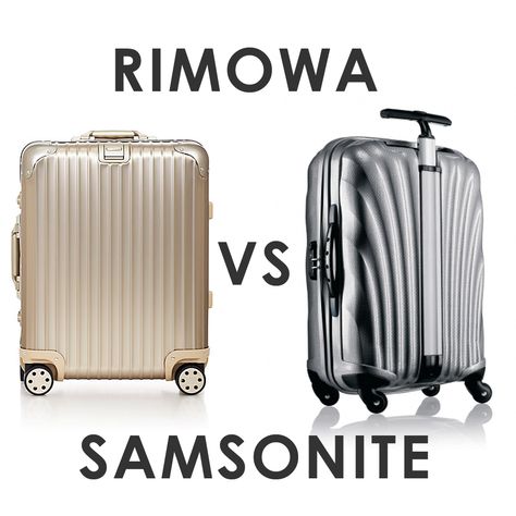 rimowa vs samsonite Luggage Rimowa, Rimowa Luggage, Susi Rejano, Wardrobe Aesthetic, Samsonite Luggage, 3 Piece Luggage Set, Luggage Case, Airport Travel, Best Luggage