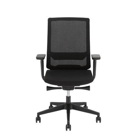 The Renab Roov is the perfect solution for anyone looking for a comfortable and stylish office chair. The Renab Roov complies with NEN-EN 1335 standards, ensuring you have an ergonomically sound sitting position. The Roov is fully adjustable, so you can fully customise it to suit your body. The Renab Roov features lumbar support, ensuring your back receives optimum support. In addition, the armrests are height-adjustable, allowing you to set them to the correct height. High-quality materials mak Refurbished Desk, Stylish Office Chairs, Office Chair Design, Roller Doors, Stand Desk, Black Office Chair, Sitting Position, Sit Stand Desk, Stylish Office