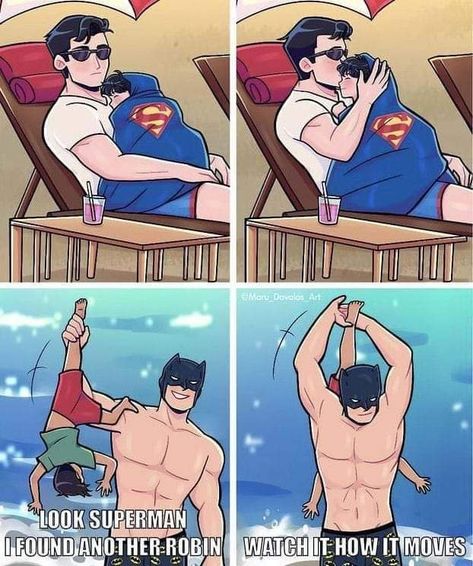 Dc Comics Funny, Superman X Batman, Batfamily Funny, Hiro Big Hero 6, Superman X, Bat Man, Super Friends, Univers Dc, Super Man