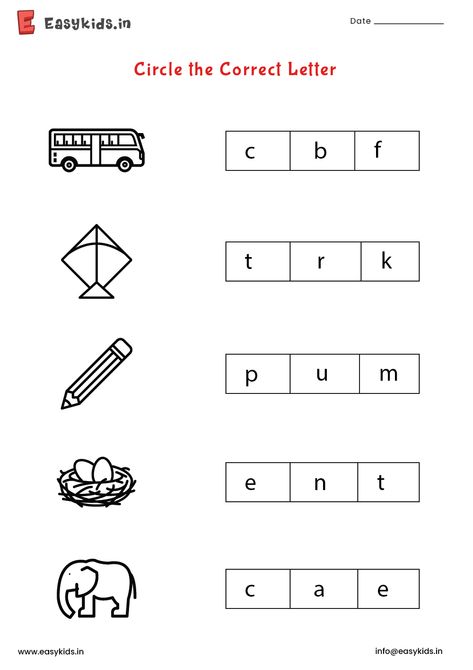 Worksheet For Nursery Class English, First Letter Worksheet, Worksheet For Nursery Class, Structured Literacy, Beginning Sounds Worksheets, Hindi Worksheets, Letter Worksheets, Picture Letters, Free Hand Rangoli