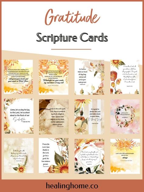 Free Kjv Scripture Printables, Printable Verses Free, Gratitude Party, Free Printable Scripture Cards, Free Printable Scripture, Scripture Cards Printable, Prayer Cards Printable, Free Christian Printables, Free Scripture Cards