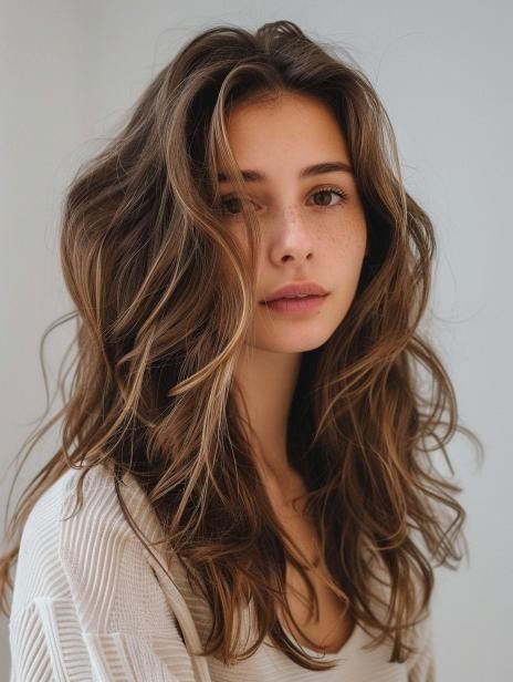 Haircuts For Brown Wavy Hair, Haircuts For Fine Wavy Hair Long, Haircut For Naturally Wavy Hair, Natural Wavy Haircut, Medium Length Haircut Wavy Hair, Best Haircuts For Wavy Hair, Thick Wavy Haircuts, Wavy Hair Styles, Wavy Haircut