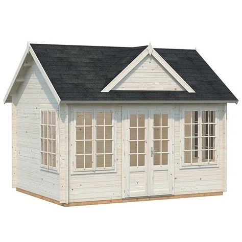 Retail Building, Wood Cabin, Greenhouse Shed, Shed Plan, Roof Construction, Cabin Kits, Backyard Shed, Roof Colors, Wood Shed