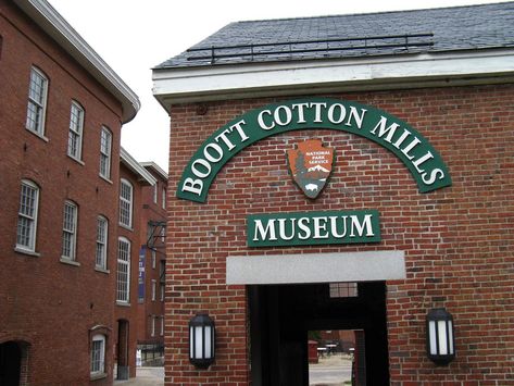 Lynn Massachusetts, Lowell Massachusetts, Cotton Mill, Textile Museum, Industrial Revolution, The Crazy, Holiday Destinations, Massachusetts, New England