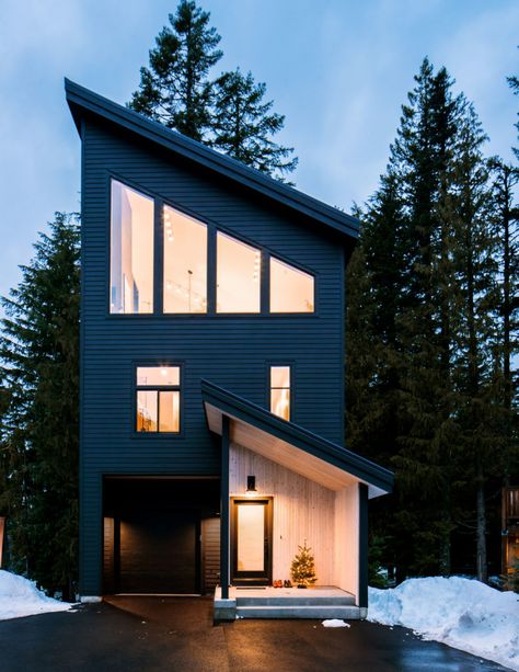 Modern Ski Cabin, Modern Ski Chalet, Ski Cabin, Paint Your House, Mt Hood, Ski Chalet, Big Dreams, Prefab Homes, 인테리어 디자인