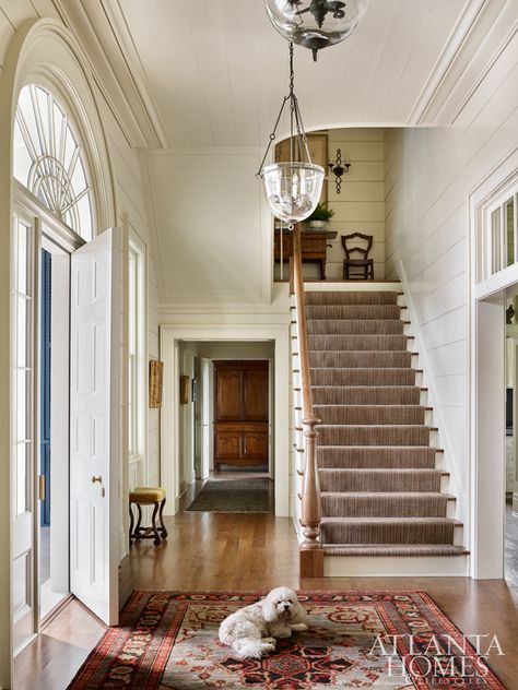 Beauty on the Bayou - AH&L French Creole, Wood Plank Walls, Louisiana Homes, Historic Renovation, The Bayou, Southern Homes, Atlanta Homes, Southern Home, Entry Hall