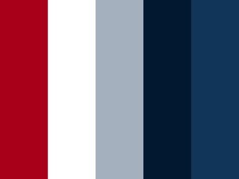 Red Navy White Color Palette, Usa Color Palette, Red White Blue Color Palette, Patriotic Color Palette, America Color Palette, Patriotic Branding, American Color Palette, Red Blue Palette, Americana Color Palette