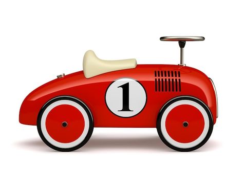 Red retro toy car number one isolated on... | Premium Photo #Freepik #photo #racing #race-car #racing-background #toys Vintage Car Nursery, Racing Background, Car Nursery, Red Retro, Cars Birthday, Car Racing, Retro Toys, Race Car, Vintage Car