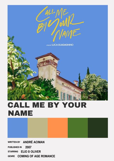 Cmbyn Color Palette, Call Me By Your Name Color Palette, Italy Colour Palette, Italian Colour Palette, Cmbyn Aesthetic Wallpaper, Cmbyn Poster, North Italy Aesthetic, Colour Palette Illustration, Italian Color Palette