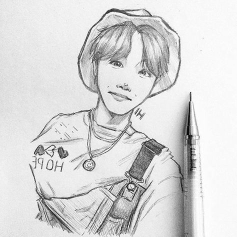 39 Ideas For Drawing Challenge Bts | Bts Drawings, Kpop Couple Drawing, Drawing Eyes, Fanart Bts, Drawing Faces, Kpop Drawings, Korean Art, Art Drawings Sketches Creative, Bts Drawings, Sketches Easy