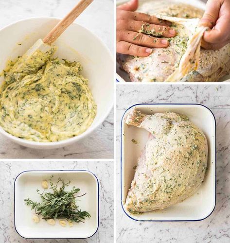 Roast Turkey Breast with Garlic Herb Butter | RecipeTin Eats Friendsgiving Meals, Herb Roasted Turkey Breast, Butter Herb, Herb Roasted Turkey, Turkey Breast Recipe, Garlic Herb Butter, Recipetin Eats, Roast Turkey Breast, Roast Turkey